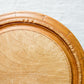Scalloped Carved English Bread Board, c1920