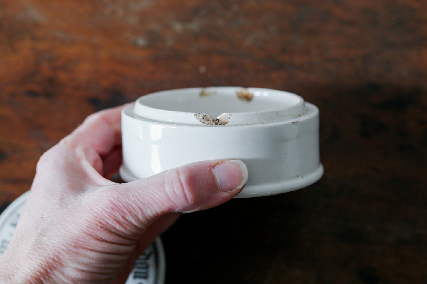 S. Maw Son & Sons Ambrosial Shaving Cream English Pot & Lid