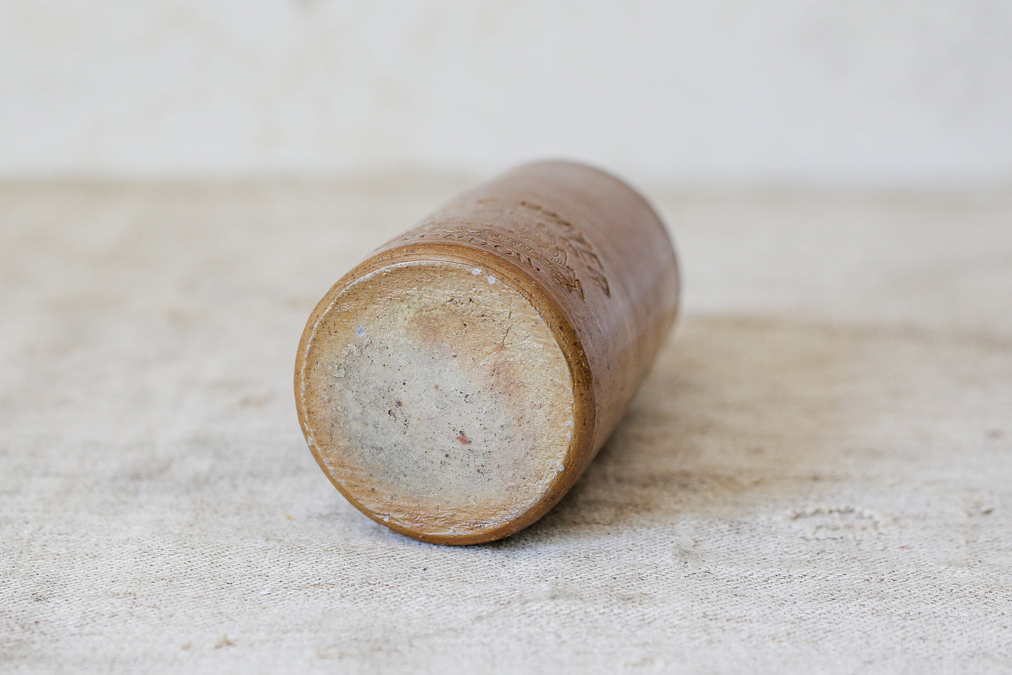 Antique 'Pure Water' London Stoneware Bottle