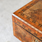 Antique Burr Walnut Tunbridge-Style Stationery Box, c. 1870