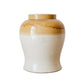 Large Ovoid Two Tone English Pantry Crock