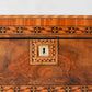 Antique Burr Walnut Tunbridge-Style Stationery Box, c. 1870