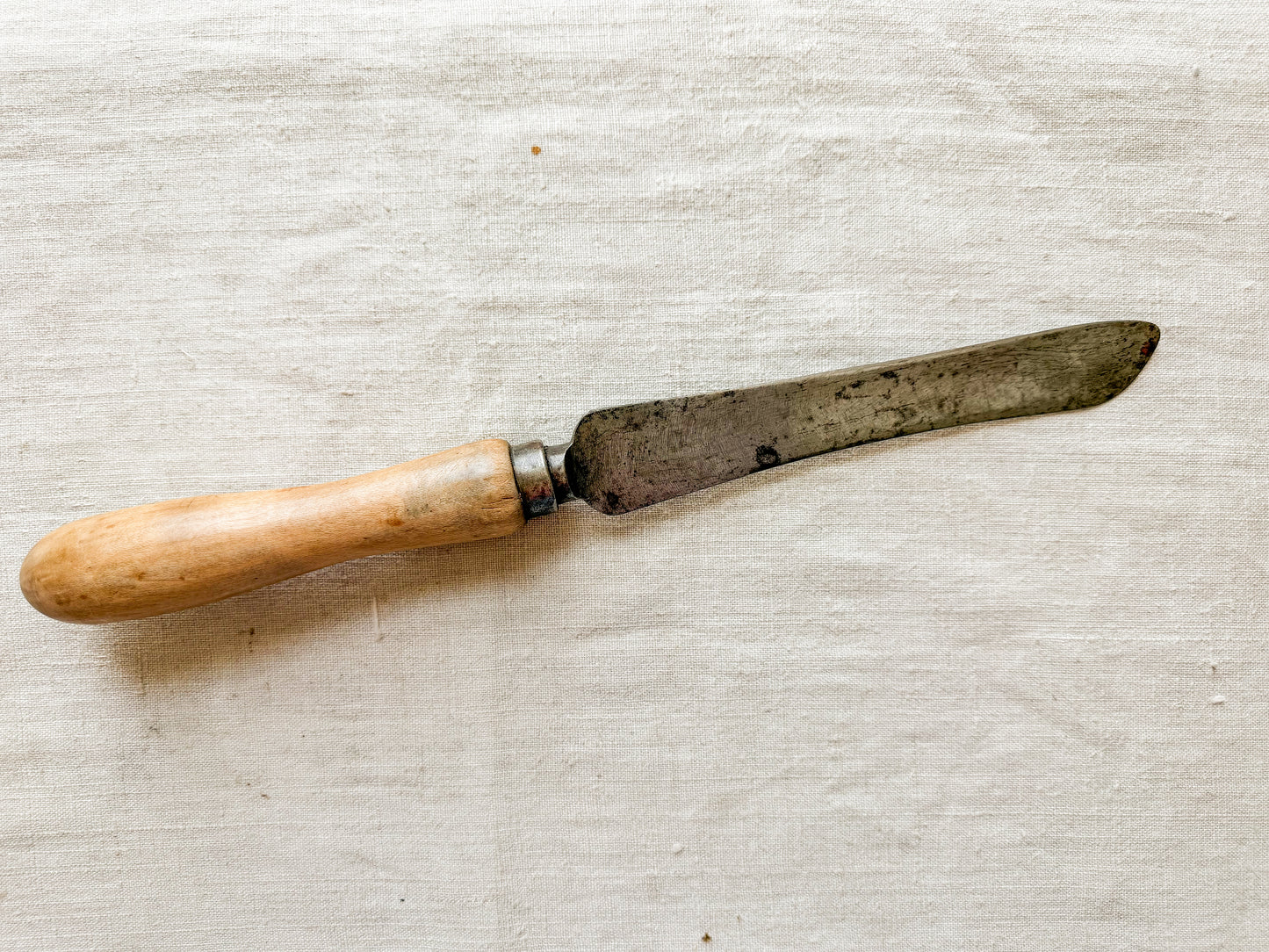 Naive Hand Carved Bread Knife with Turner's Encore Blade