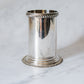 Vintage Silver-Plated Weighted Wine Coaster Sleeve – Gadroon Rope Trim