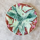 Antique Victorian Majolica Fern & Flower Plate, Attrib. to Thomas Forester, c1870