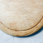 Vintage "Bread" Round Carved English Bread Board