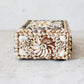 Mosaic Shell Decorated Trinket Box