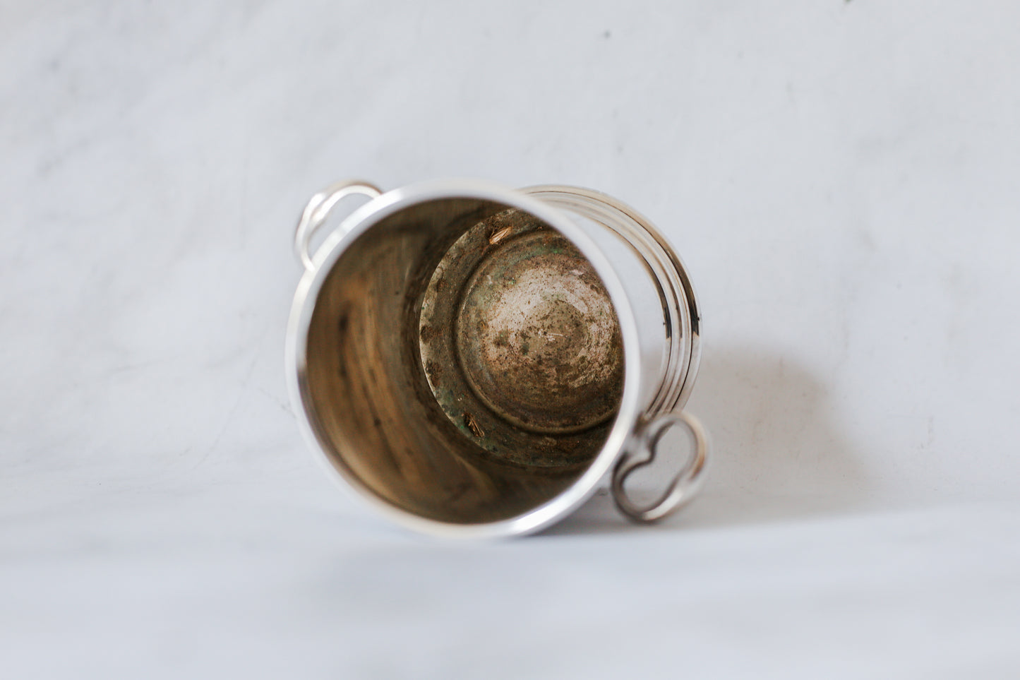 Vintage Kingsway Plate Mini Ice Handling Bucket by William Suckling Ltd, c1930