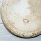 Carved "Bread" Board with Wheat & Florals, c1920