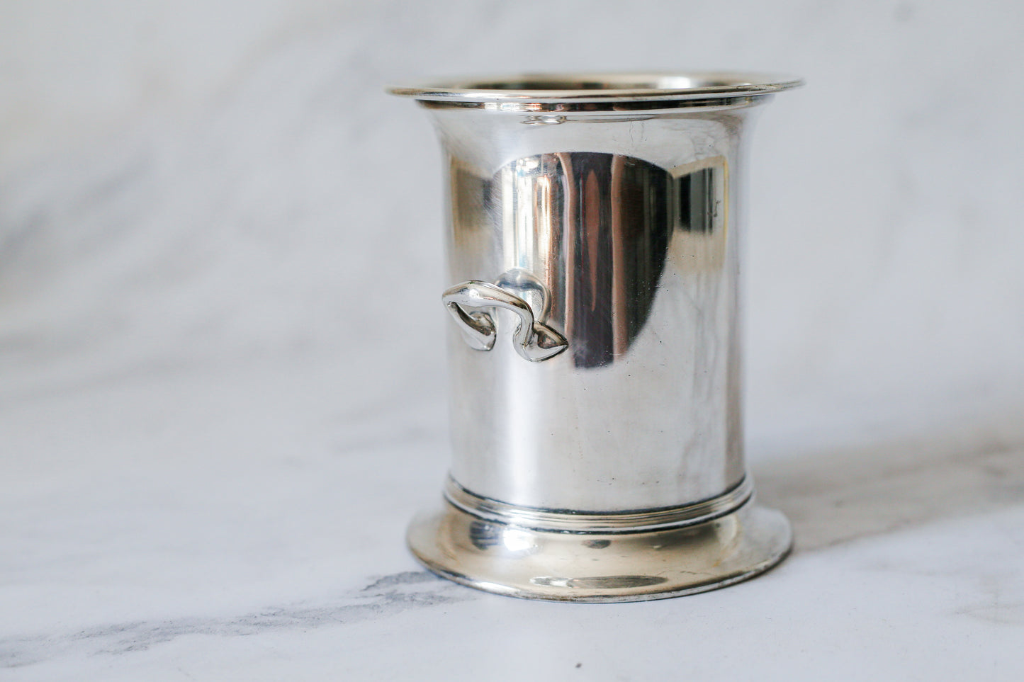 Vintage William Suckling & Sons Silver-Plated Wine Sleeve with Handles