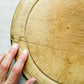 "Bread" Carved Board with Repaired Split, c1920