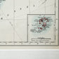 Antique 19th-Century Map of Southwest England by W. & A.K. Johnston in Custom Frame