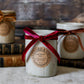 Antique English Stoneware Jar 10 oz. Candles