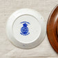 Welsh "Ymenyn" Treen Wood & Ironstone Butter Dish, c1920