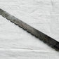 Extra Long Deep-Knotched Antique Bread Knife, c1880