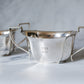 Alexander Clark Co. London Silverplate Sugar & Creamer Set, Monogrammed & Dated 1930