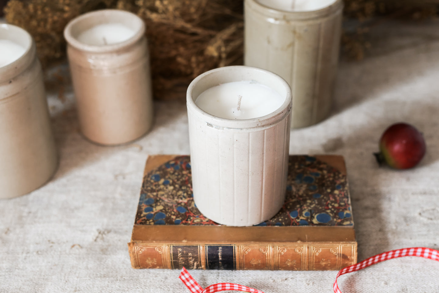 Hot Toddy Antique English Jar Candle