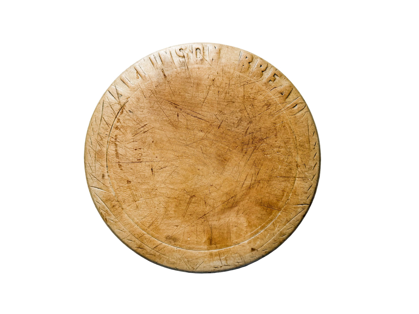 Allinson Bread carved antique bread board