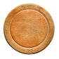 Vintage English Carved "Bread" Board with Stylized Flower