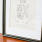 19th Century Coat of Arms of Col. Whitehead, Uplands Hall, Lancashire | Contemporary Black and Gilt Frame