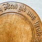 Swiss German "Give Us This Day Our Daily Bread" Carved Bread Board, Lauterbrunnen, c1880