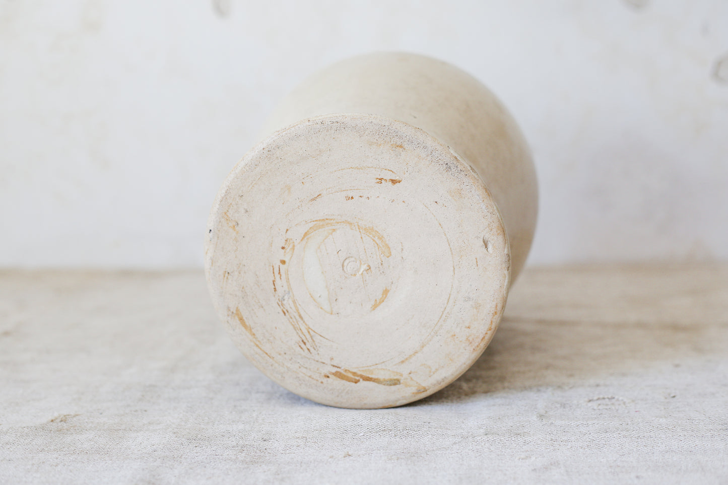 Large Ovoid Two Tone English Pantry Crock