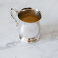 Vintage Mid-Century English Silverplate Tankard by Francis Howard – Engraved 'GDL'