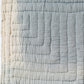 All Hands Round Vegetable Dyed Green and Turkey Red Quilt, c1880