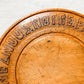 Midcentury French "Donnez Nous Notre Pain Quotidien" Carved Bread Board