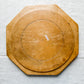 Simple Octagonal English Bread Board with Provenance, c1920