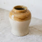 Large Ovoid Two Tone English Pantry Crock