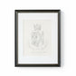19th Century Coat of Arms of Col. Whitehead, Uplands Hall, Lancashire | Contemporary Black and Gilt Frame