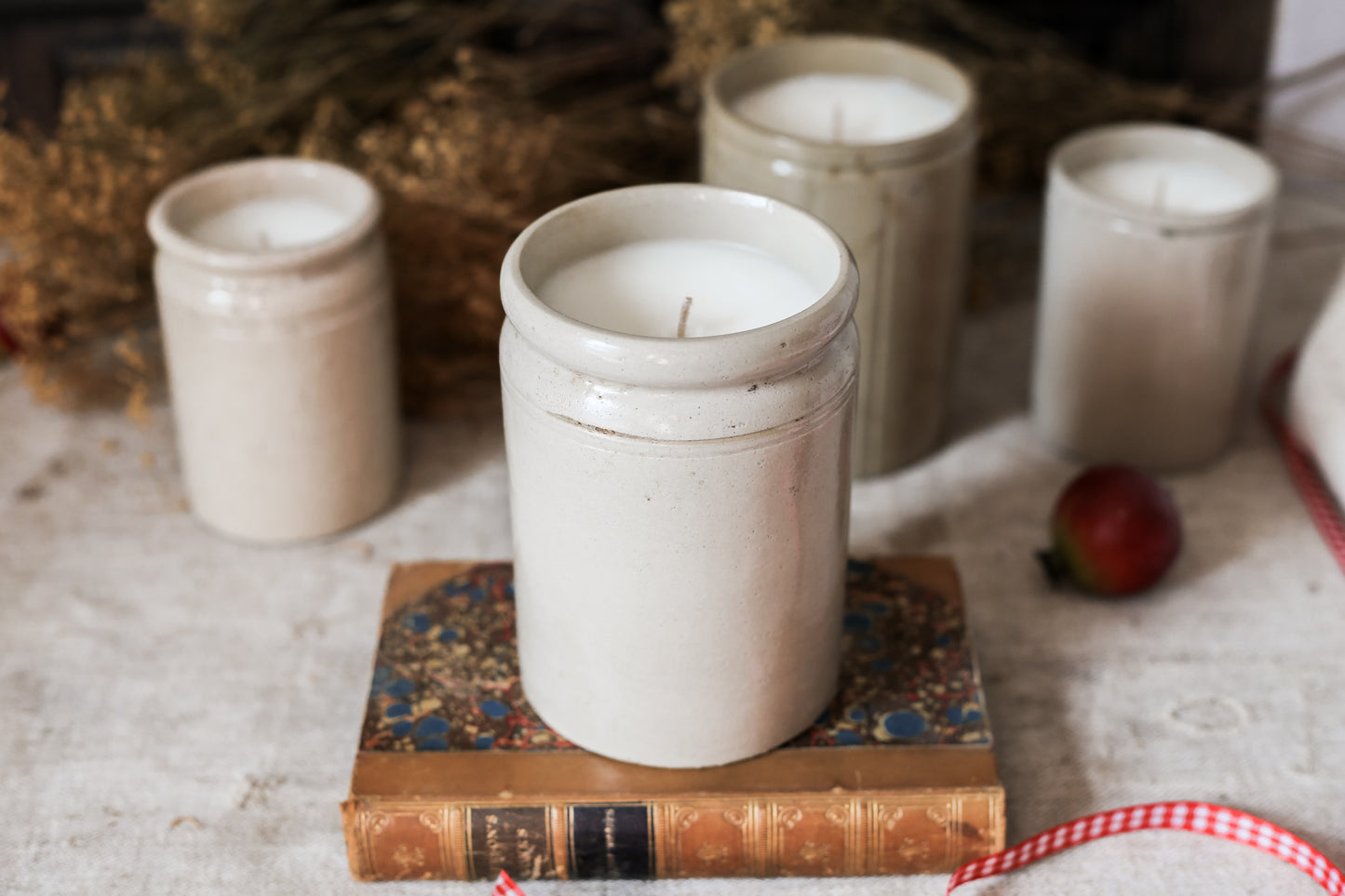 Hot Toddy Antique English Jar Candle