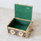 Mosaic Shell Decorated Trinket Box