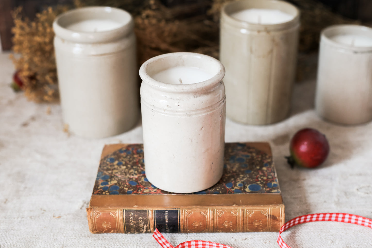 Hot Toddy Antique English Jar Candle