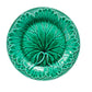 Vintage Wedgwood Cabbage Leaf on Basket Weave 8" Plate, c1940