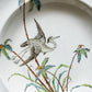 Copeland Palms & Egret Polychrome Ironstone Soup Bowl, c1870