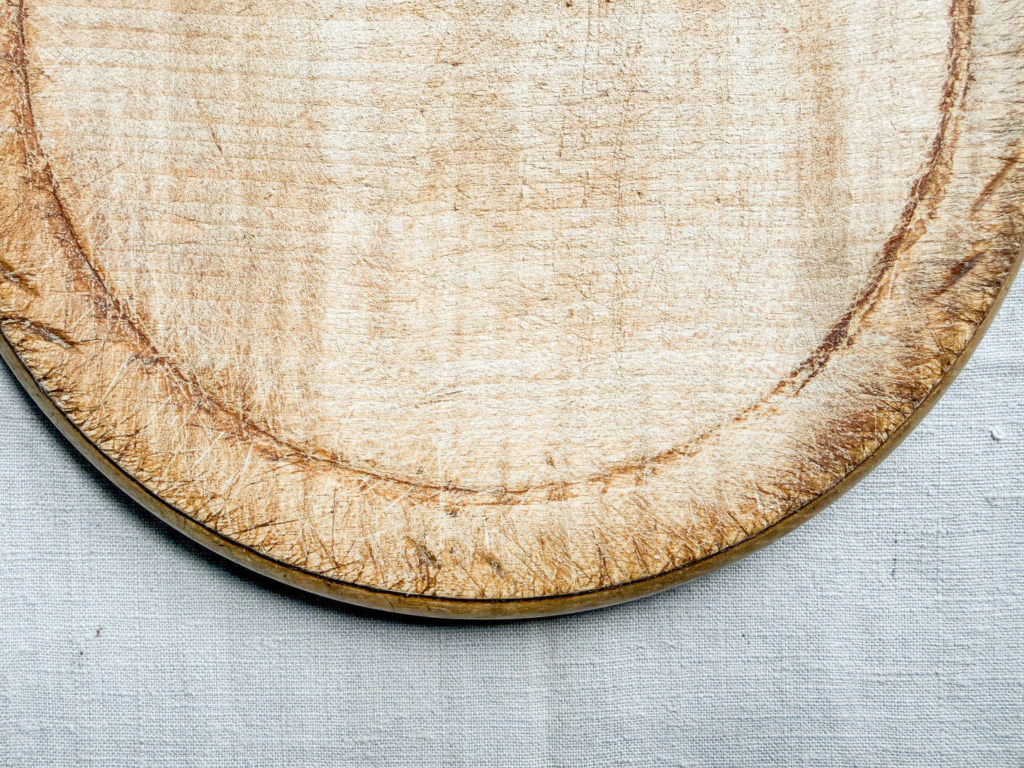 Vintage English Carved "Bread" Board
