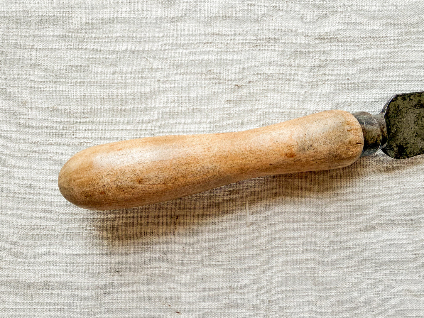 Naive Hand Carved Bread Knife with Turner's Encore Blade