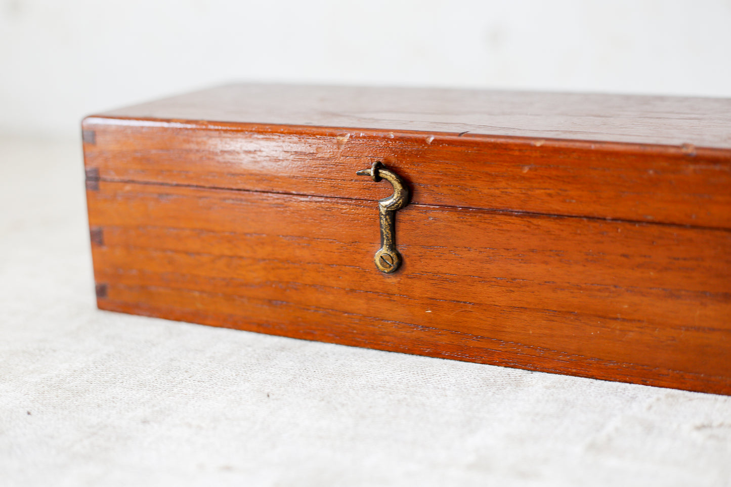 Document Box with Interior Spring-Loaded Clip, c1920
