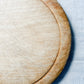 Vintage "Bread" Round Carved English Bread Board