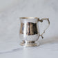 Vintage Mid-Century English Silverplate Tankard by Francis Howard – Engraved 'GDL'