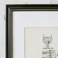 19th Century Coat of Arms of Holden, Reedly House, Lancashire | Contemporary Black and Gilt Frame