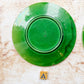 Antique Greek Key Border and Strawberry Greenware Majolica Plates (Choice)