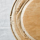 Antique Carved Wheat English Bread Board