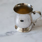 Vintage Mid-Century English Silverplate Tankard by Francis Howard – Engraved 'GDL'
