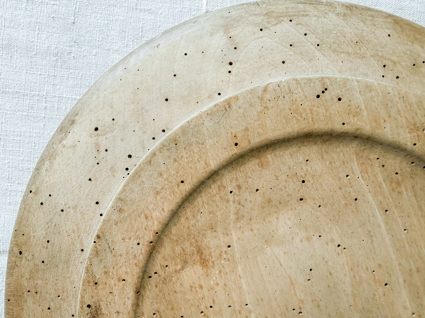 "Staff of Life" Carved English Bread Board, c1880