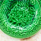 Antique Greek Key Border and Strawberry Greenware Majolica Plates (Choice)