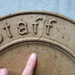 "Staff of Life" Carved English Bread Board, c1880