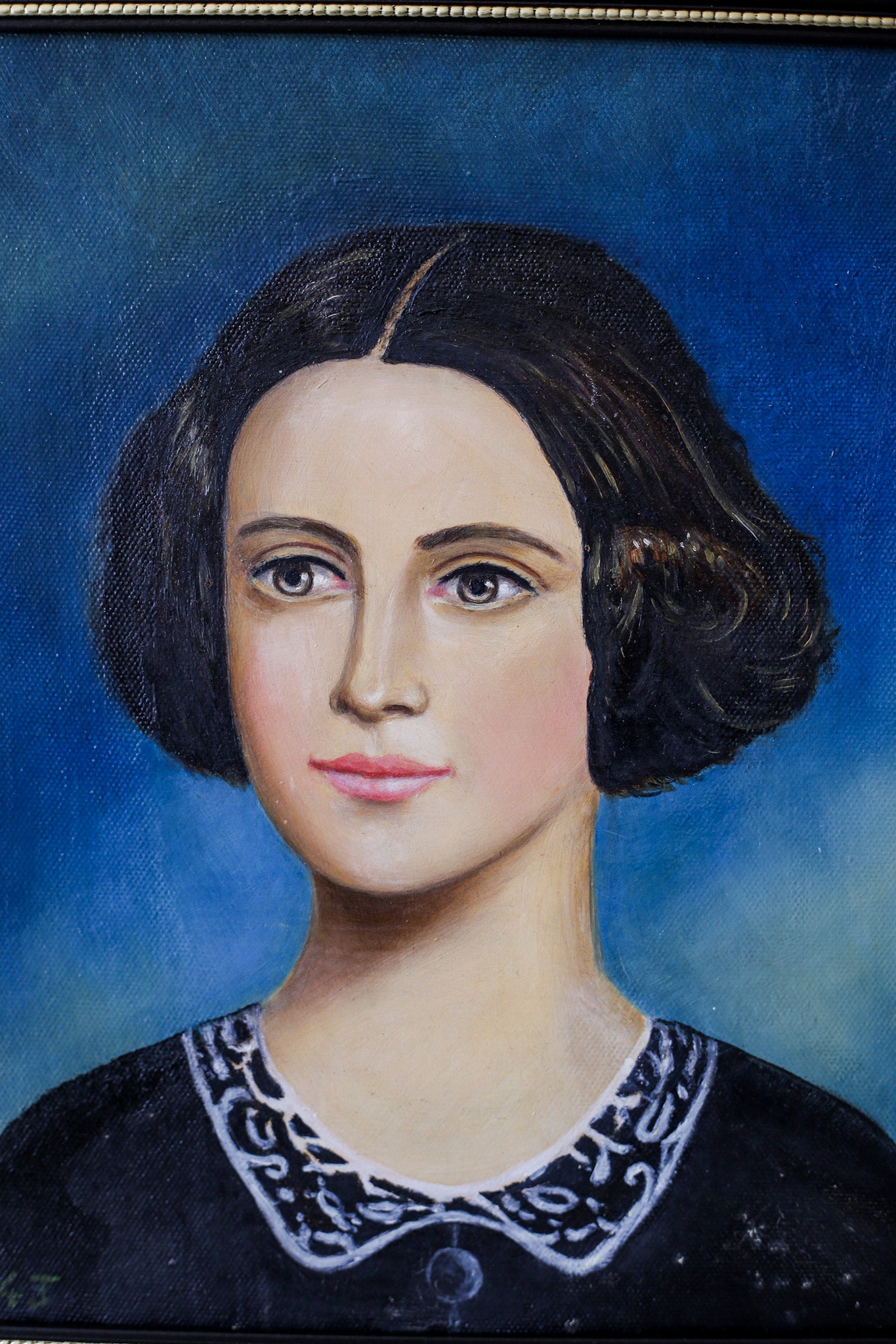 Vintage Original Female Portrait of 19th Century Woman